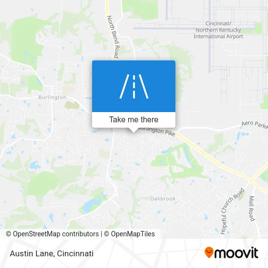 Austin Lane map