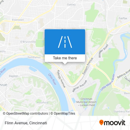 Mapa de Flinn Avenue