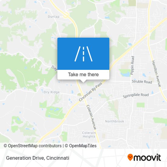 Generation Drive map