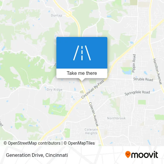 Generation Drive map