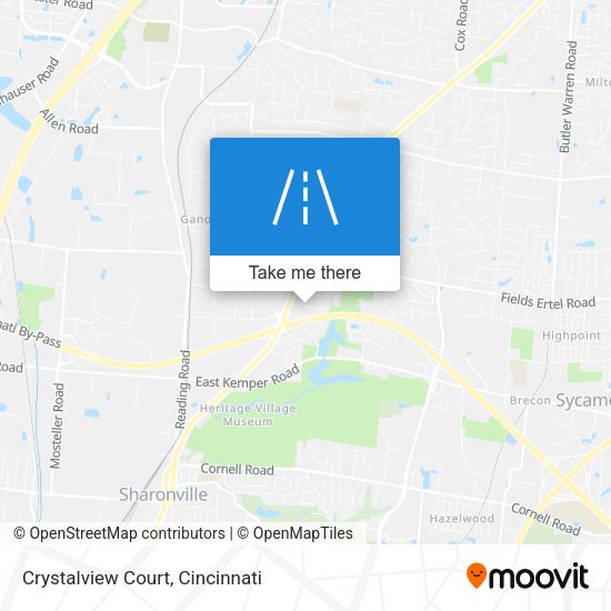 Mapa de Crystalview Court