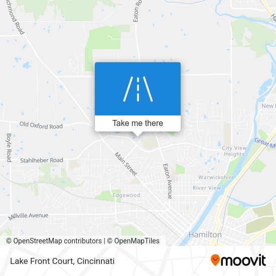 Lake Front Court map