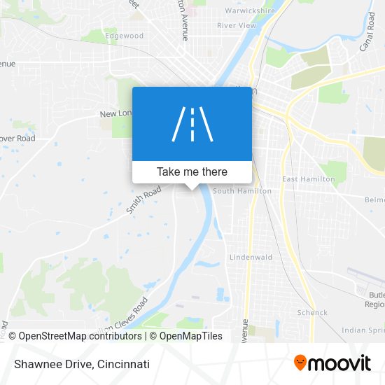 Mapa de Shawnee Drive