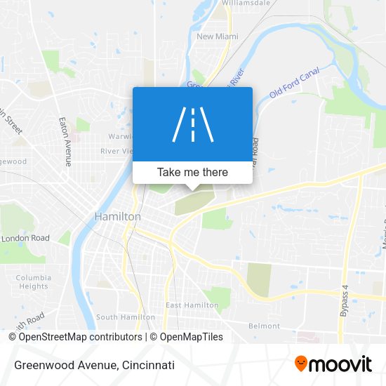Mapa de Greenwood Avenue