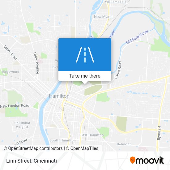 Mapa de Linn Street