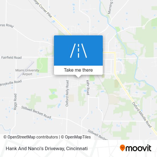 Hank And Nanci's Driveway map