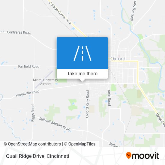 Mapa de Quail Ridge Drive