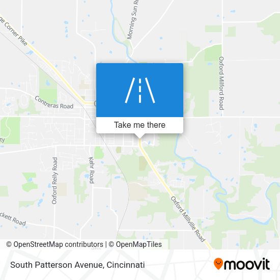 South Patterson Avenue map