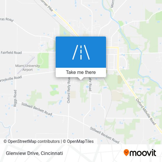 Glenview Drive map
