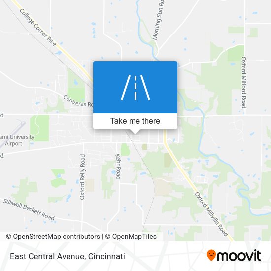 Mapa de East Central Avenue