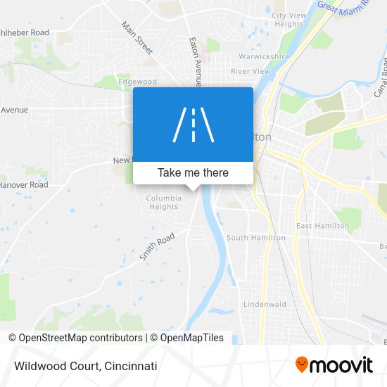 Mapa de Wildwood Court