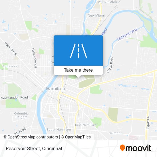 Mapa de Reservoir Street