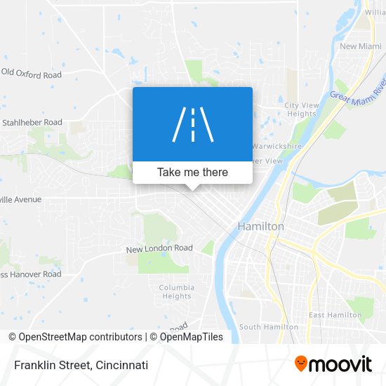 Franklin Street map