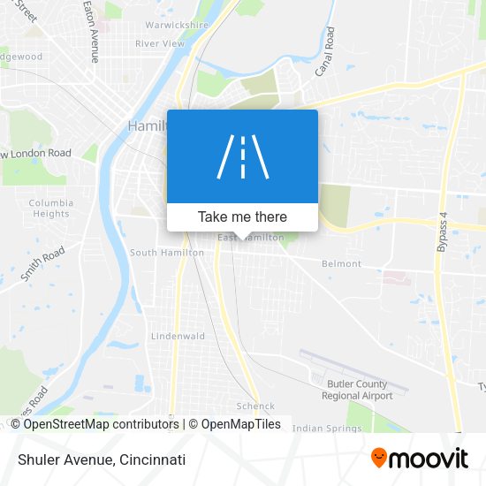 Mapa de Shuler Avenue