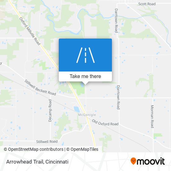 Arrowhead Trail map