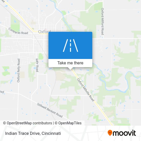 Indian Trace Drive map
