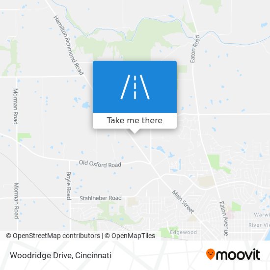 Woodridge Drive map