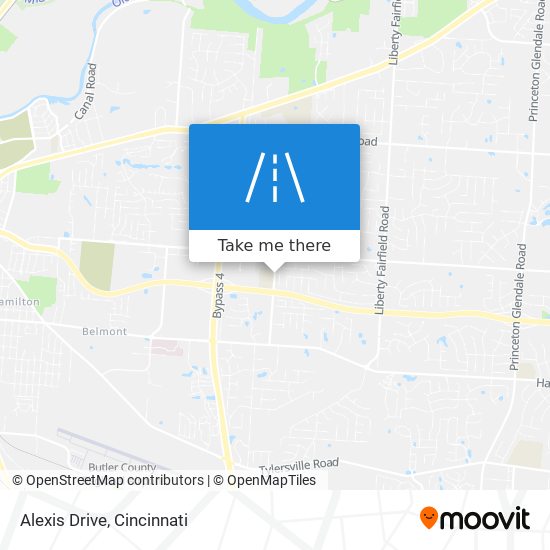 Alexis Drive map