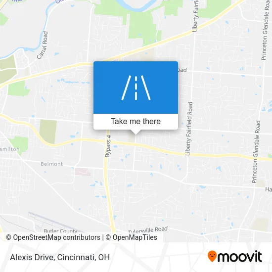 Alexis Drive map