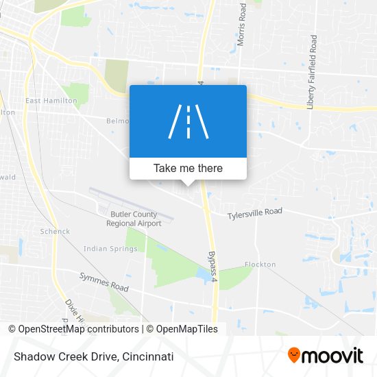 Mapa de Shadow Creek Drive