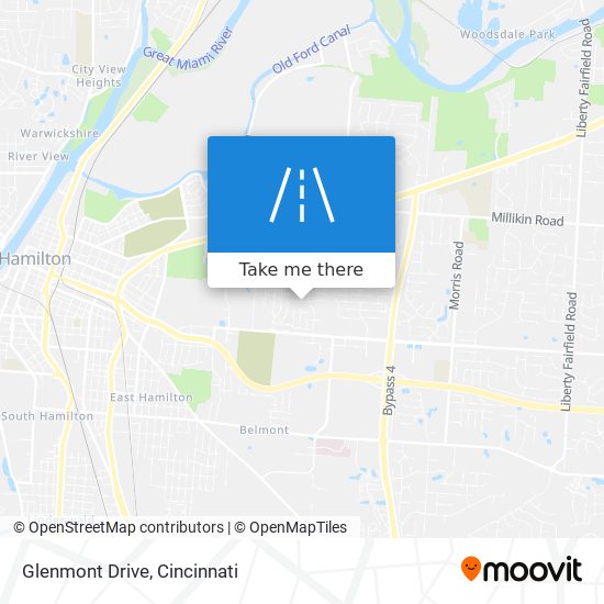 Glenmont Drive map