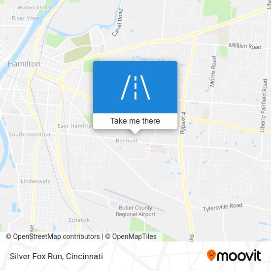 Mapa de Silver Fox Run