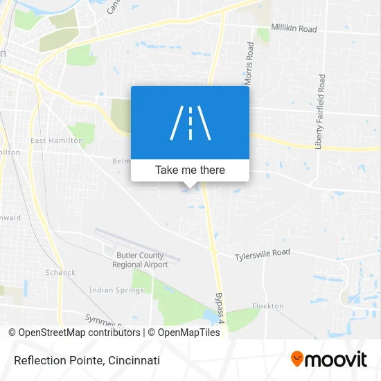 Reflection Pointe map