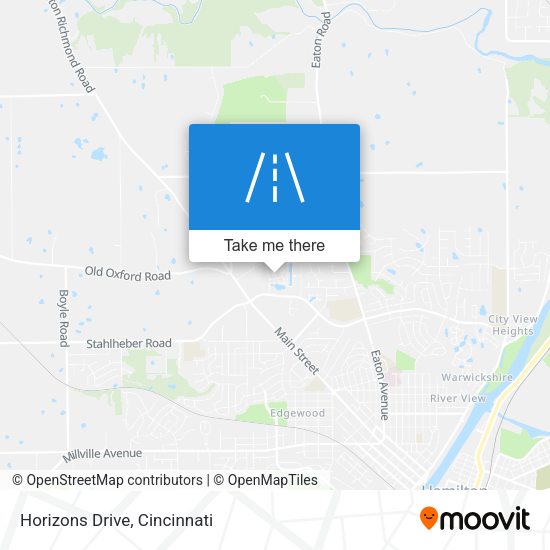 Horizons Drive map