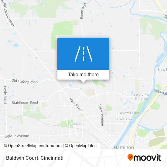 Baldwin Court map