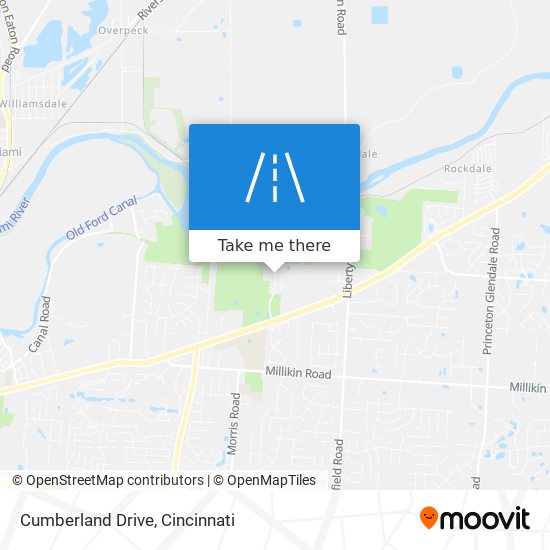 Mapa de Cumberland Drive