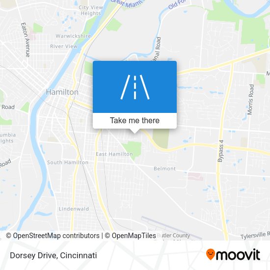 Dorsey Drive map