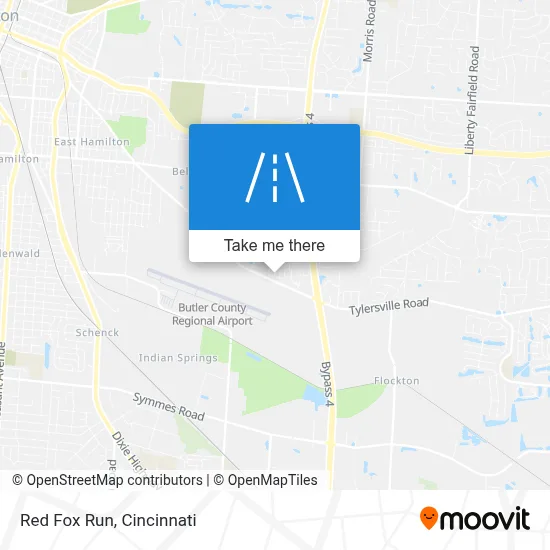Red Fox Run map