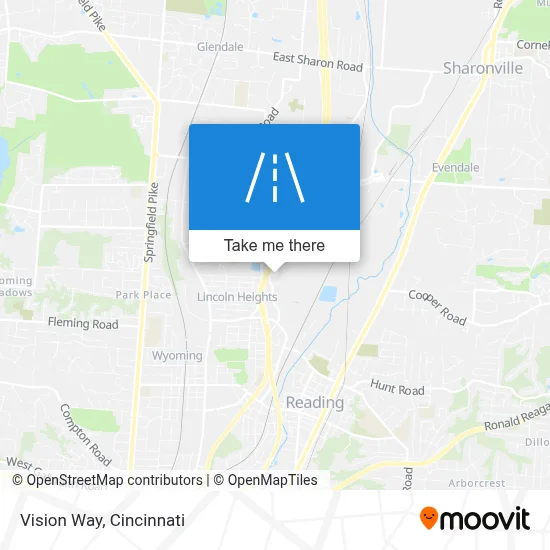 Vision Way map