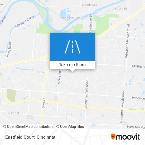 Eastfield Court map