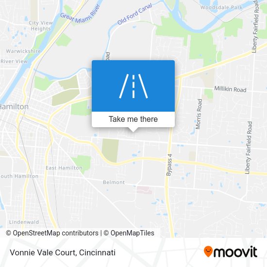 Mapa de Vonnie Vale Court