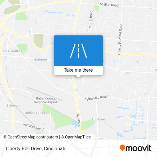Mapa de Liberty Bell Drive