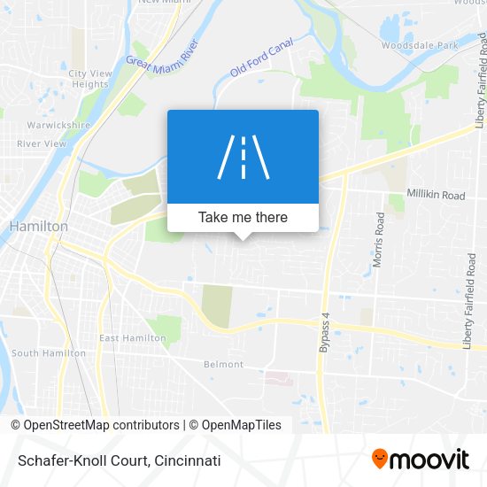 Mapa de Schafer-Knoll Court