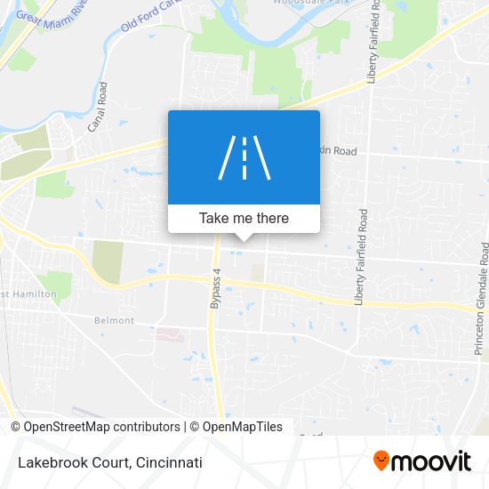 Lakebrook Court map