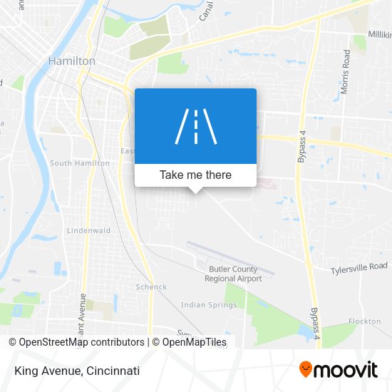 Mapa de King Avenue