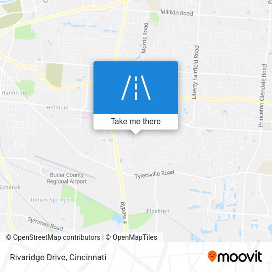 Mapa de Rivaridge Drive