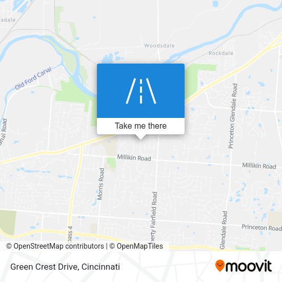 Mapa de Green Crest Drive