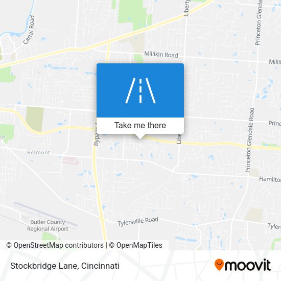 Stockbridge Lane map