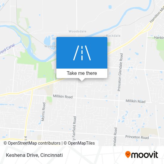 Mapa de Keshena Drive