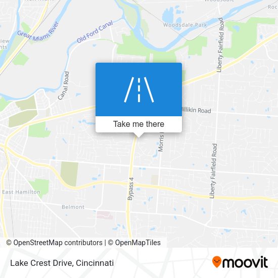 Mapa de Lake Crest Drive