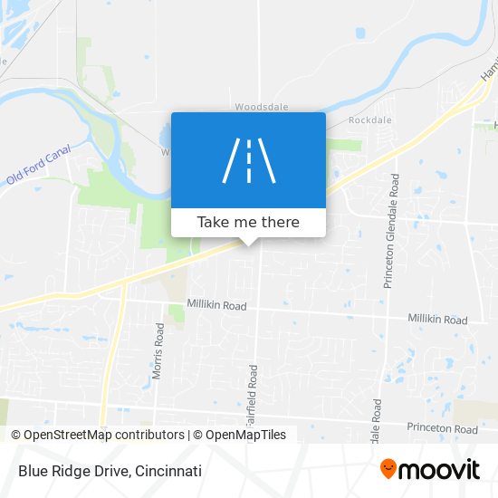 Blue Ridge Drive map