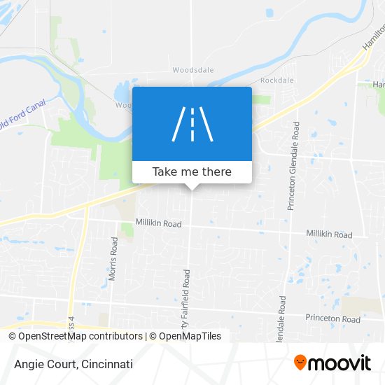 Angie Court map