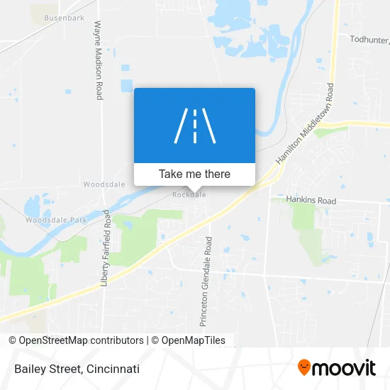 Bailey Street map