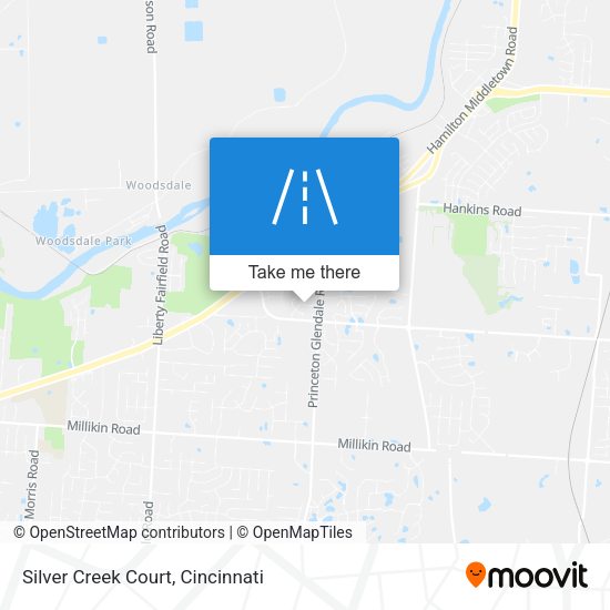 Silver Creek Court map