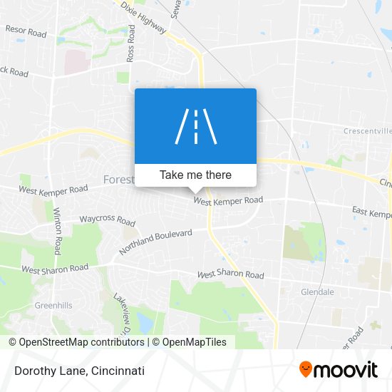 Mapa de Dorothy Lane