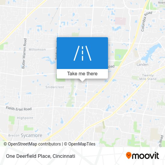 Mapa de One Deerfield Place